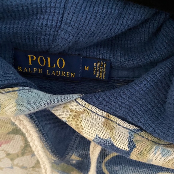 RARE Polo Ralph Lauren floral hoodie